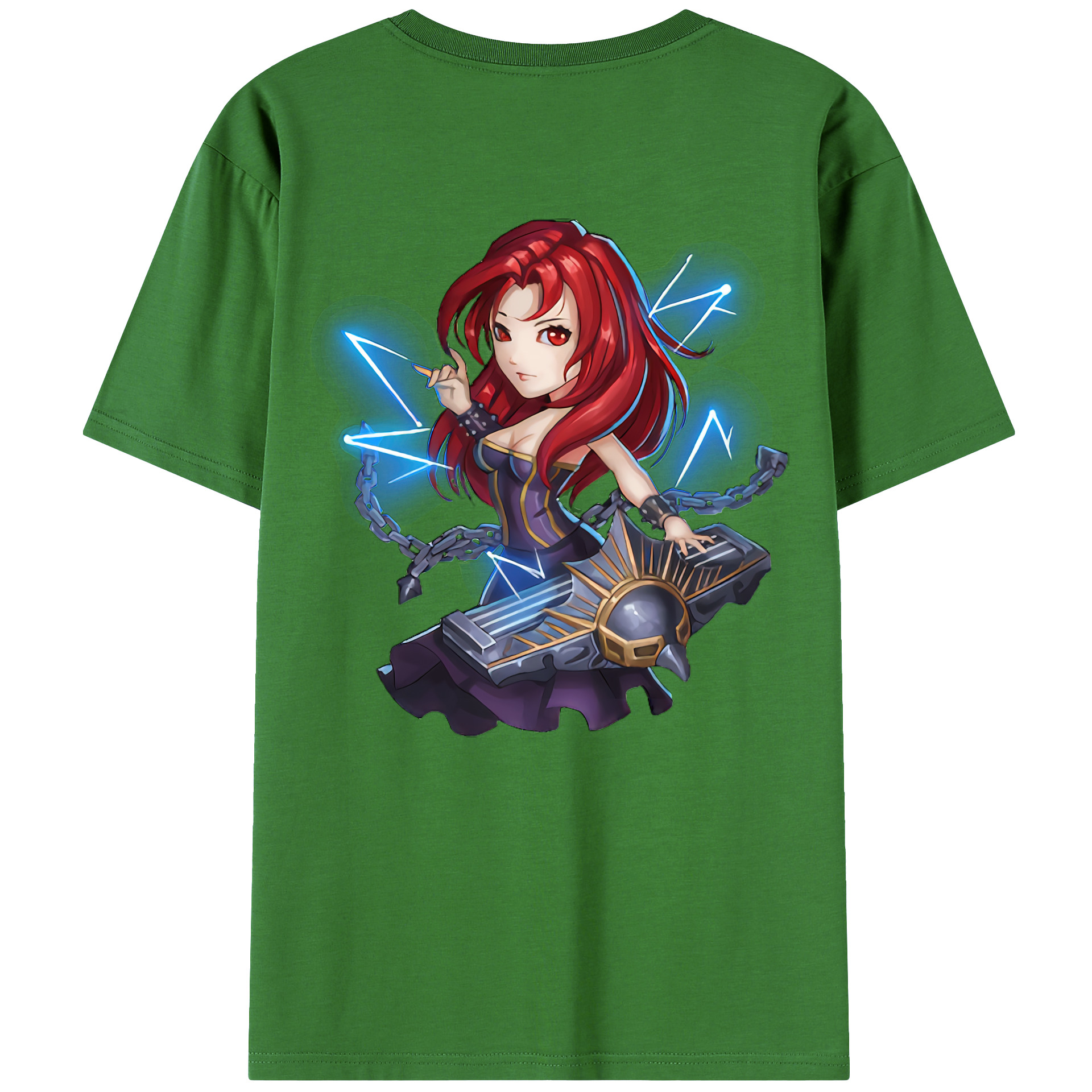リーグ・オブ・レジェンド League of Legends LOL レディース半袖Tシャツ(バックプリント)